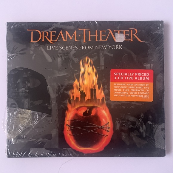 Other - Dream Theater Live Scenes From New York Withdrawn Cover NEW factory sealed 2001
